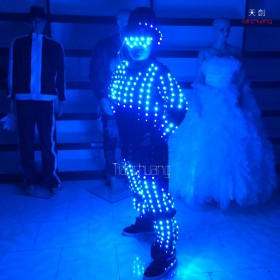 Full color led performance costume